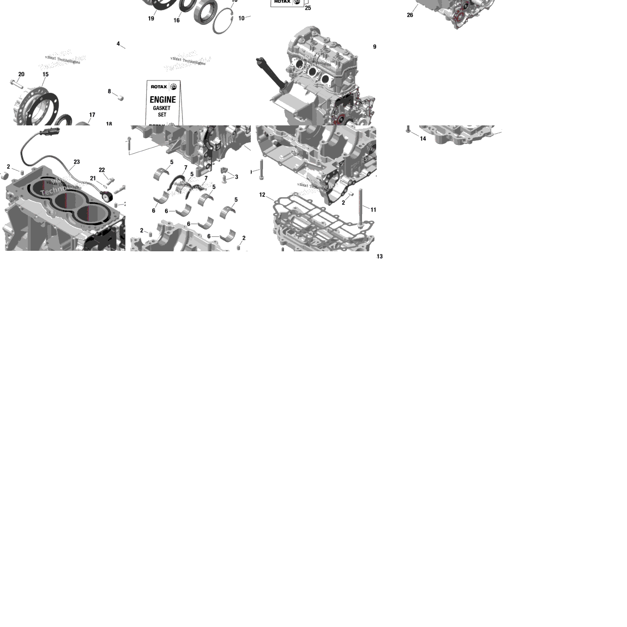 Rotax - Crankcase