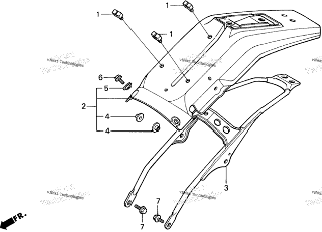 Rear Fender
