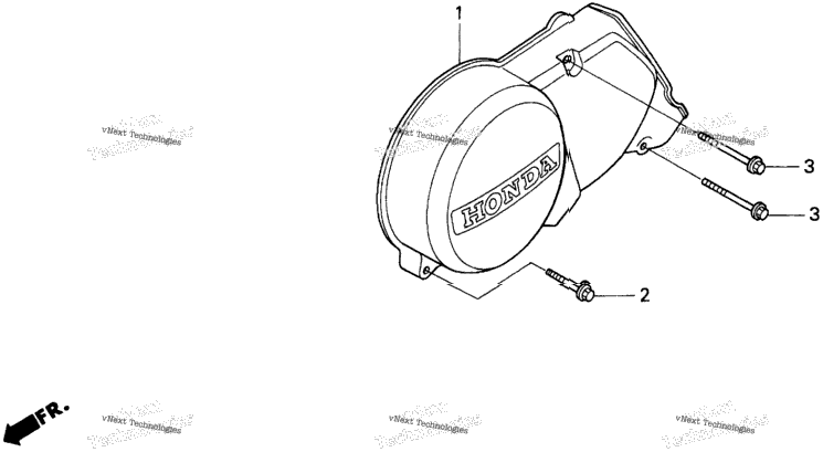 Left Crankcase Cover