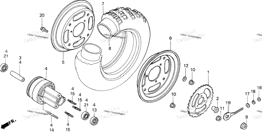 Rear Wheel