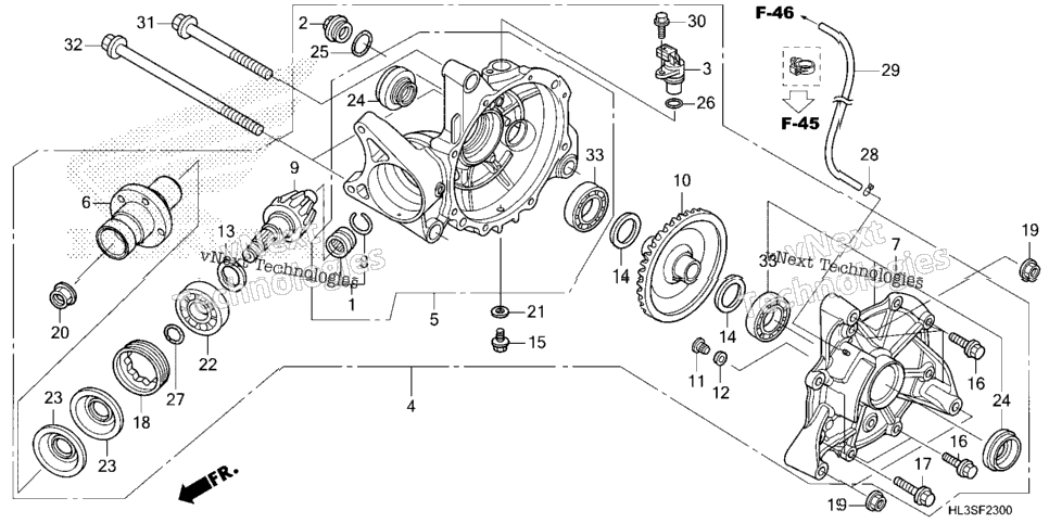 Rear Final Gear