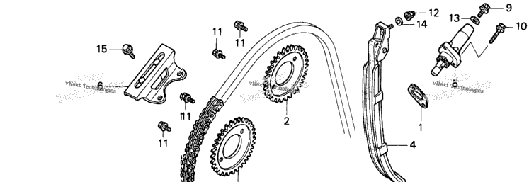 F3 Cam Chain 95-96