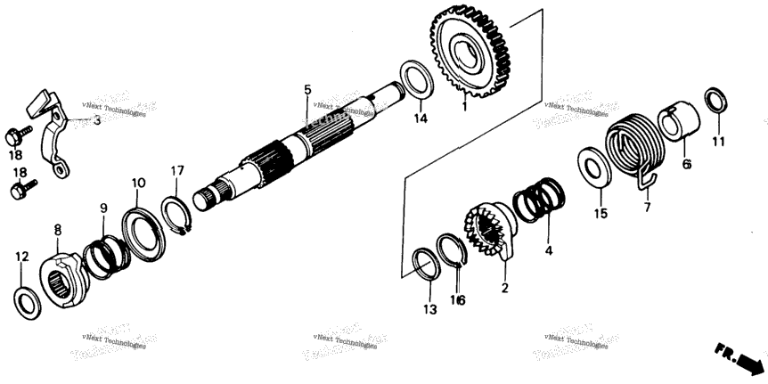 Kick Starter Spindle