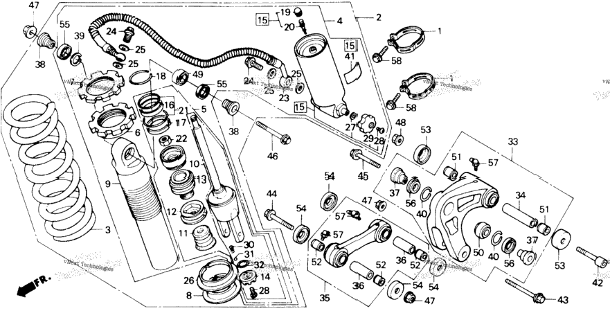 Shock Absorber 86-91