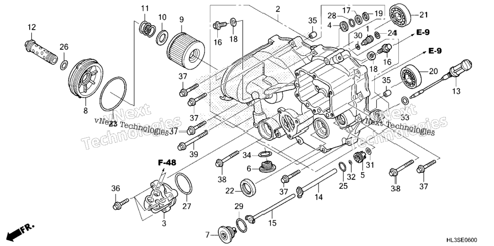 Front Crankcase Cover
