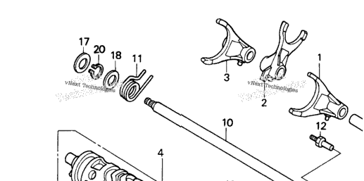 Gearshift Drum