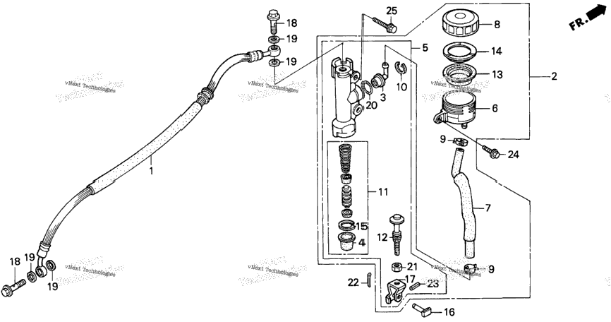 Rear Brake Master Cyl