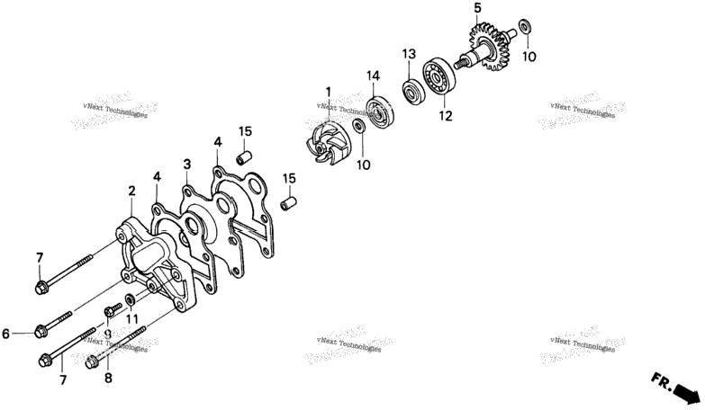Water Pump 92-96