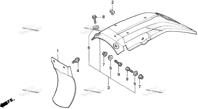 Rear Fender