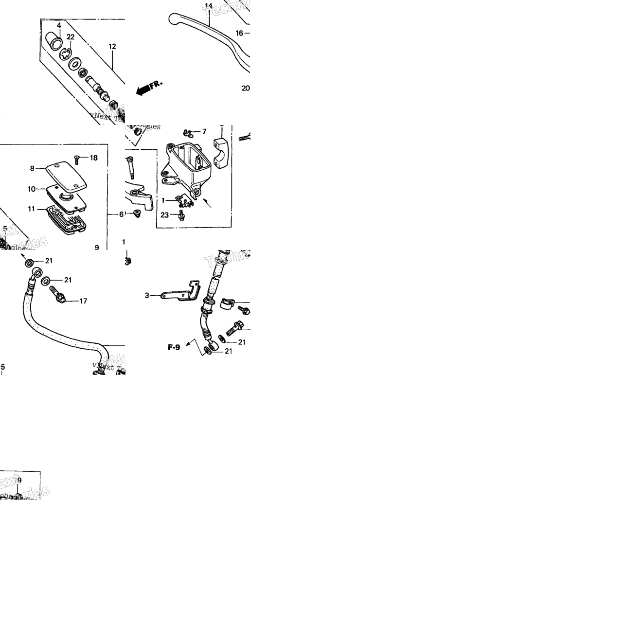 Front Brake Master Cylinder