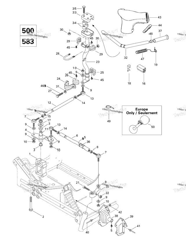 Steering System (500, 583)