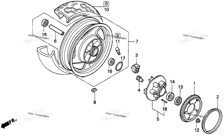 Rear Wheel