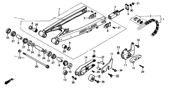 Swingarm 85
