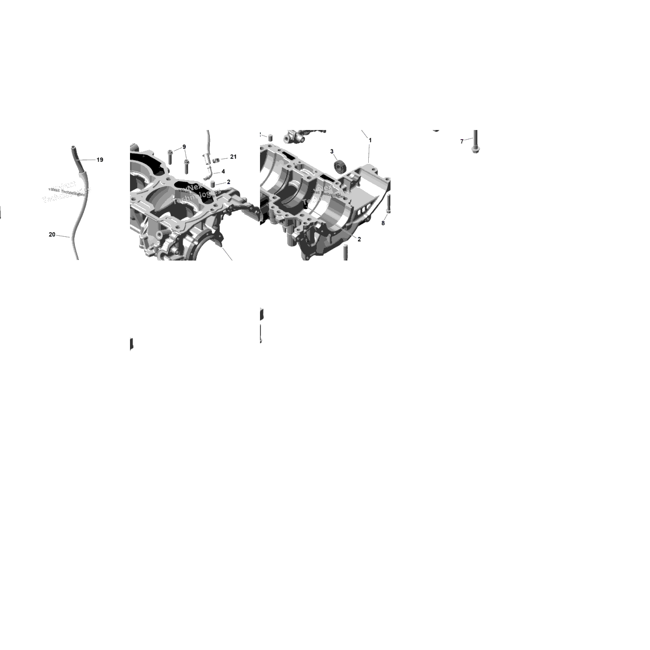 Rotax - Crankcase