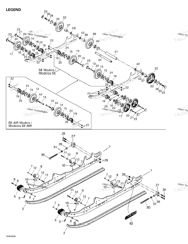 Rear Suspension (Legend)