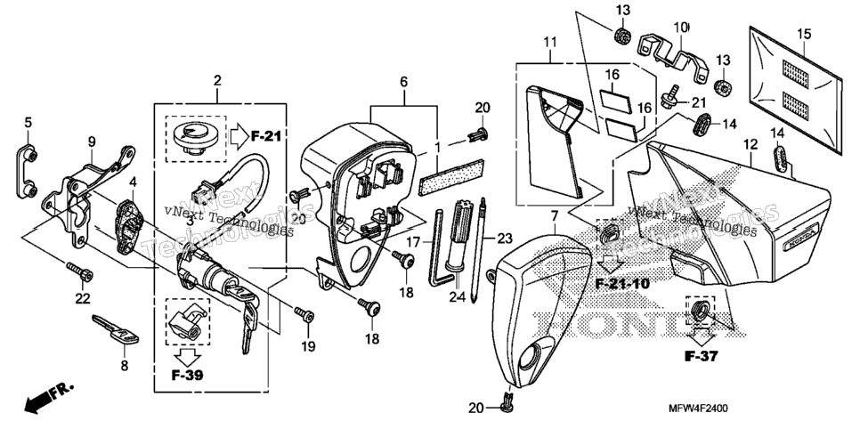 Side Cover@Tools @Combination Switch