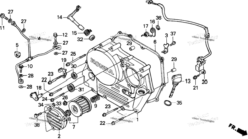 Right Crankcase Cover