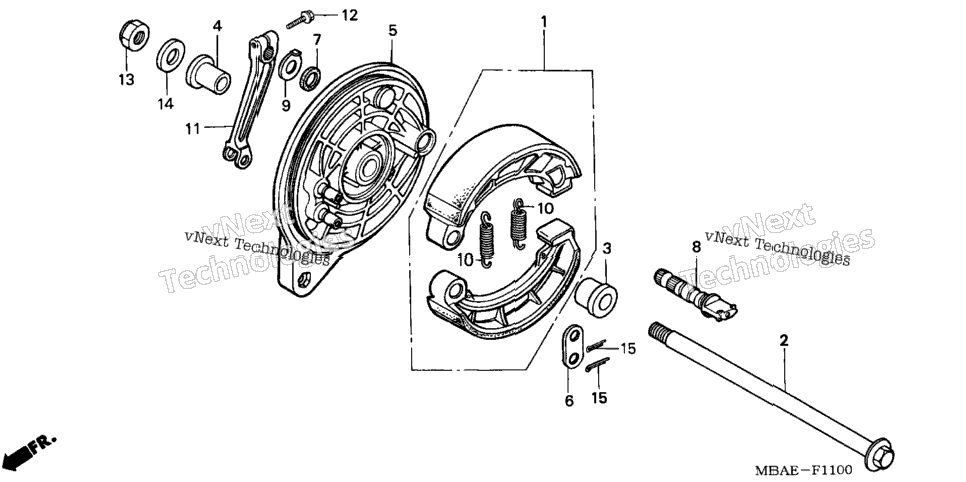 Rear Brake Panel