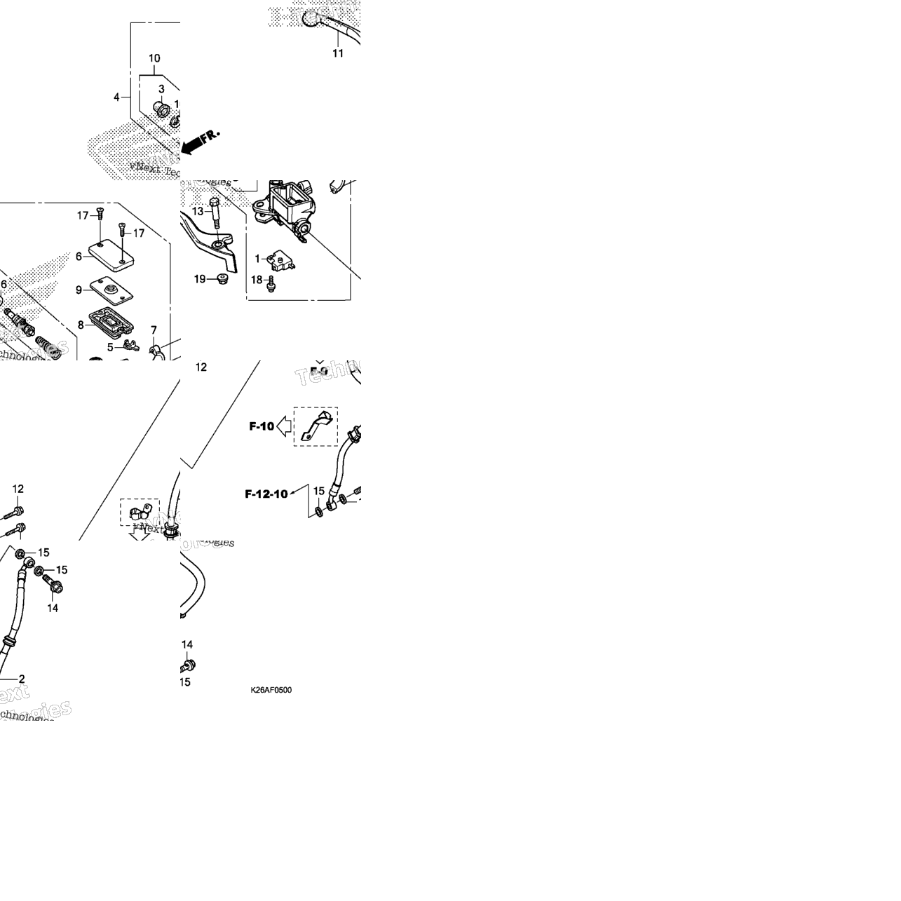Front Brake Master Cylinder