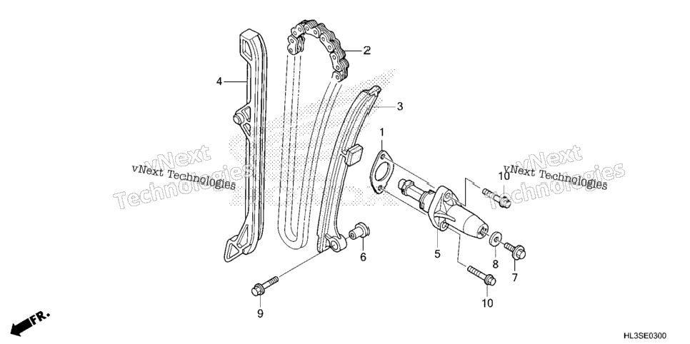 Cam Chain@Tensioner