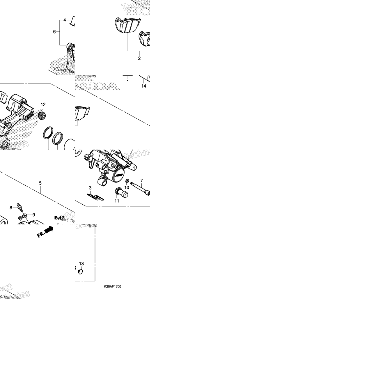 Rear Brake Caliper