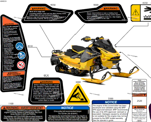 Body - Warning Decals