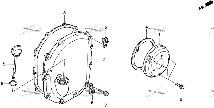 Right Crankcase Cover