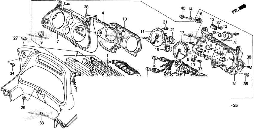 Speedometer + Tachometer