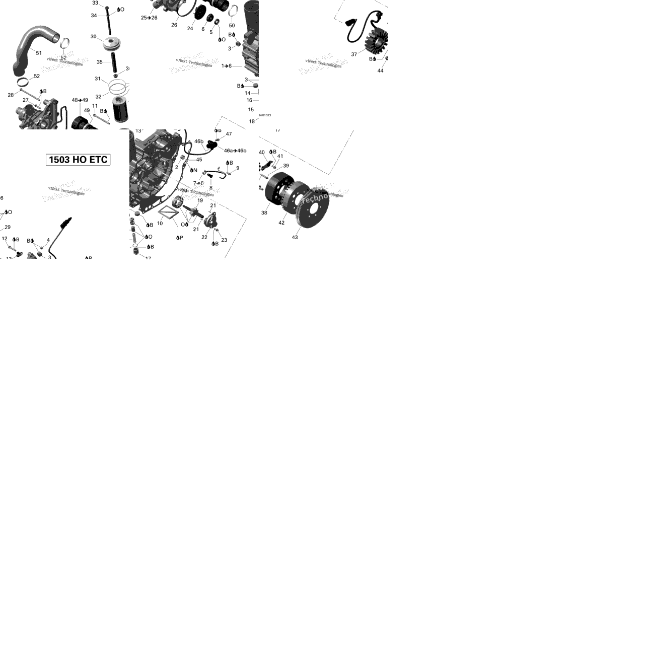 Pto Cover And Magneto