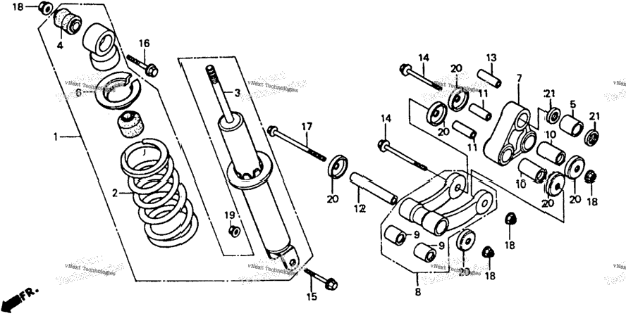 Rear Shock Absorber