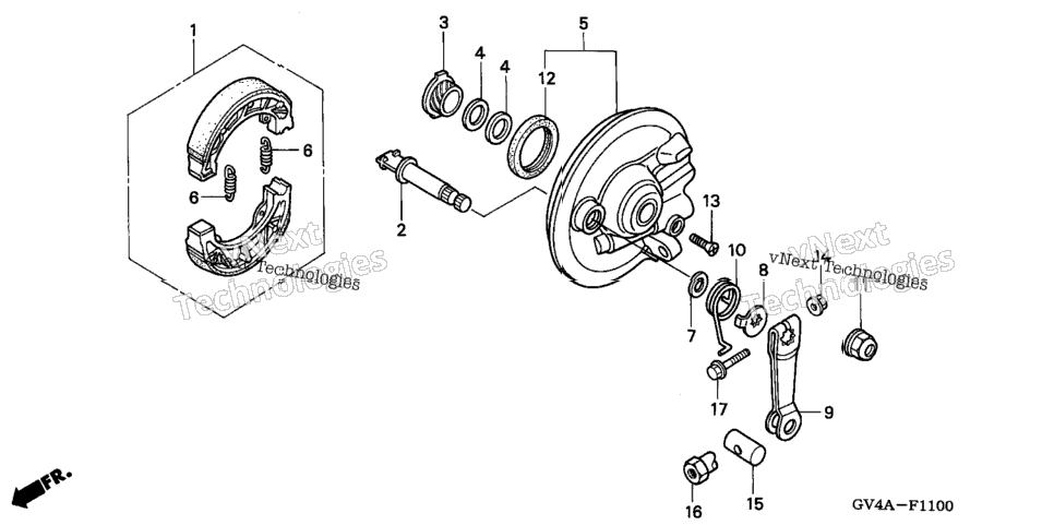 Front Brake Panel