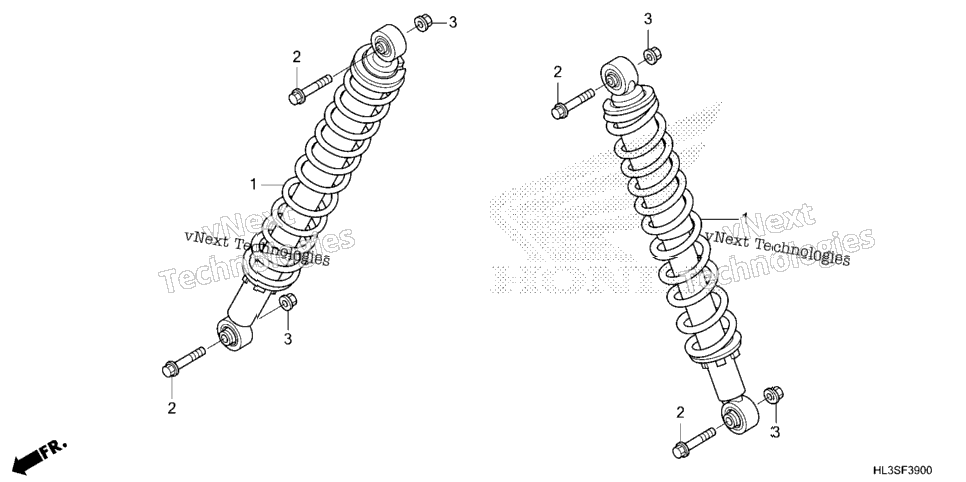 Rear Shock Absorber