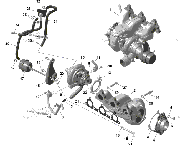 Rotax - Turbocharger