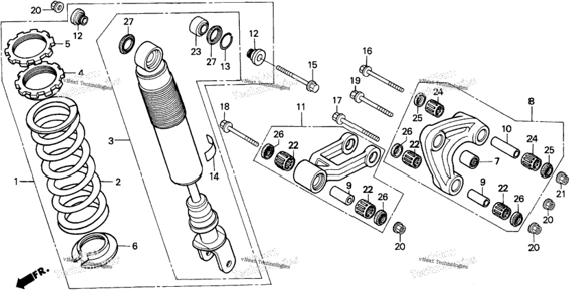 Rear Shock Absorber