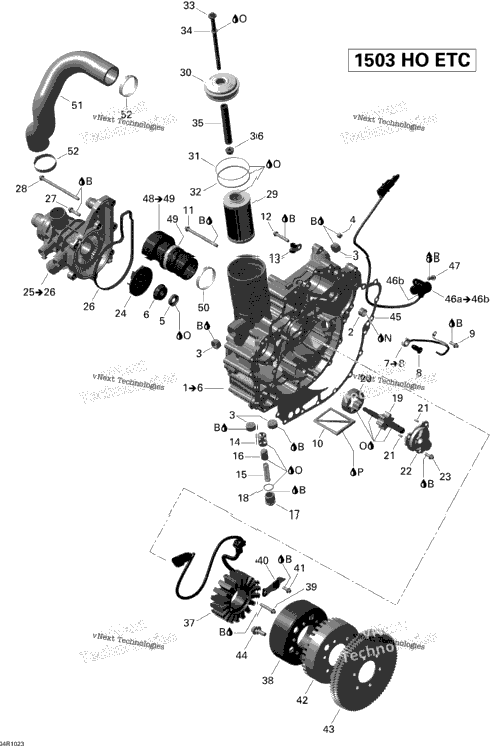 Pto Cover And Magneto