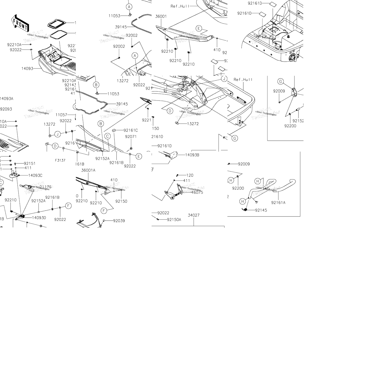 Hull Rear Fittings