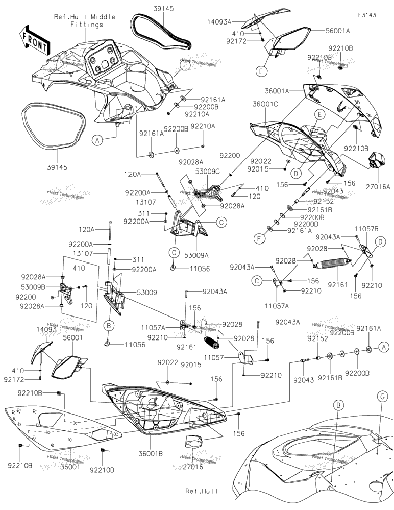 Hull Fittings(Side Storage) 2