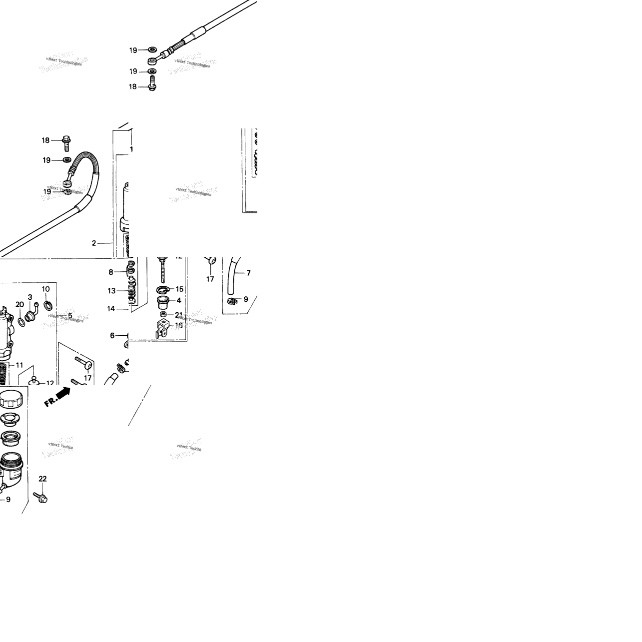 Rear Brake Master Cylinder