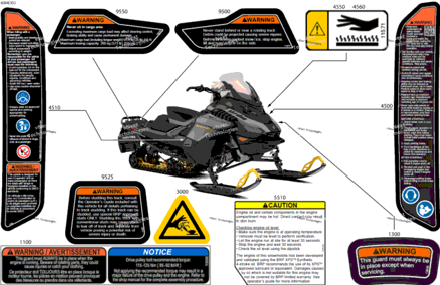 Body - Warning Decals