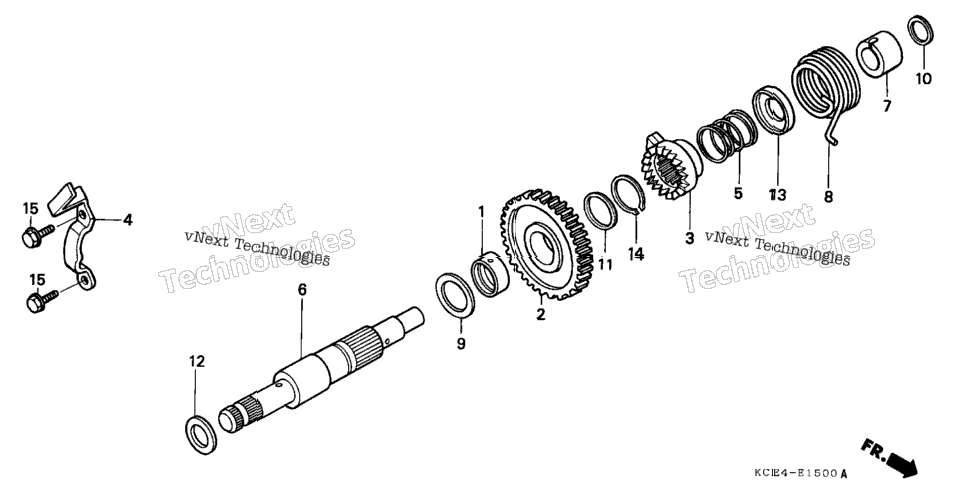 Kick Starter Spindle