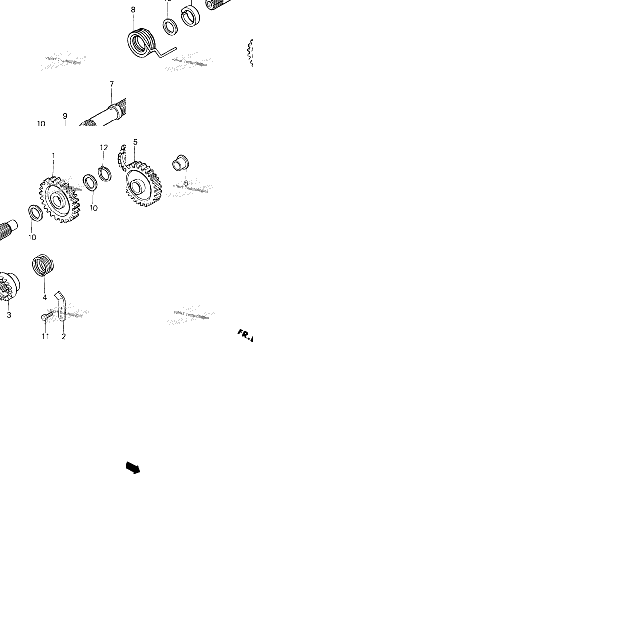 Kick Starter Spindle