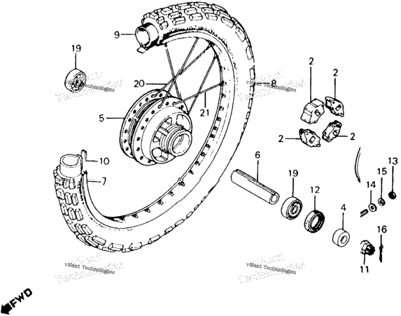 Rear Wheel
