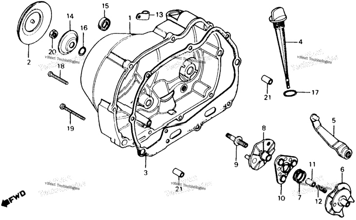 Right Crankcase Cover