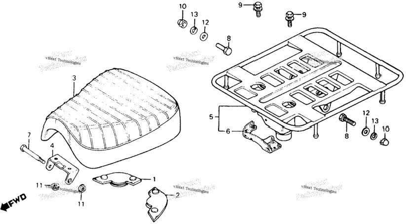 Seat + Rear Carrier
