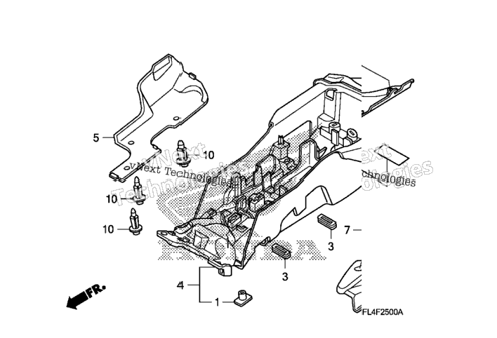 Rear Fender (Cbr1000rr)