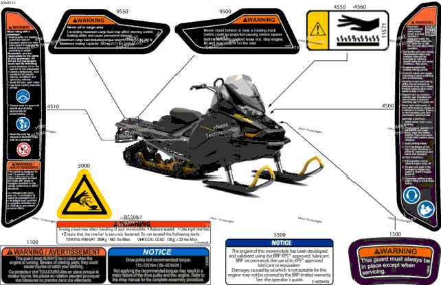 Body - Warning Decals