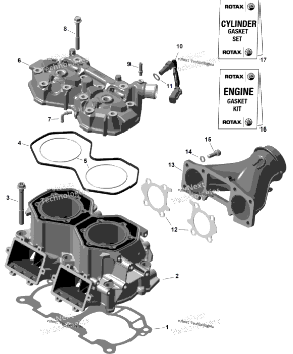 Rotax - Cylinder