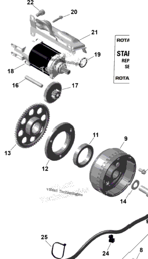 Rotax - Magneto And Electric Starter