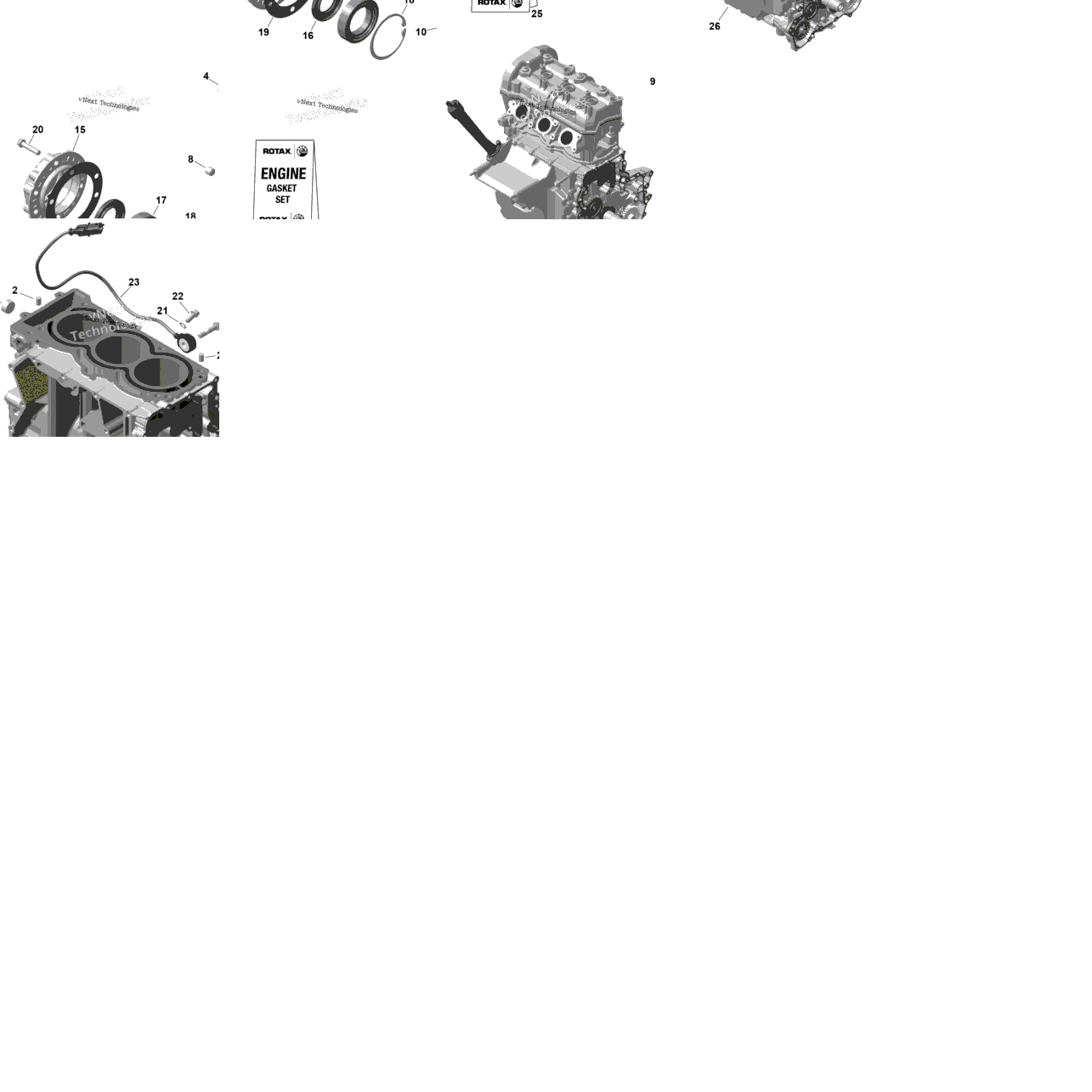 Rotax - Crankcase