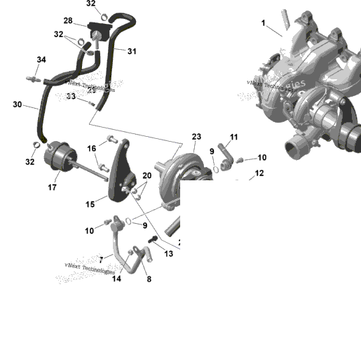 Rotax - Turbocharger